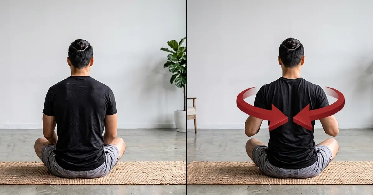 gambaran scapular squeezes di rumah