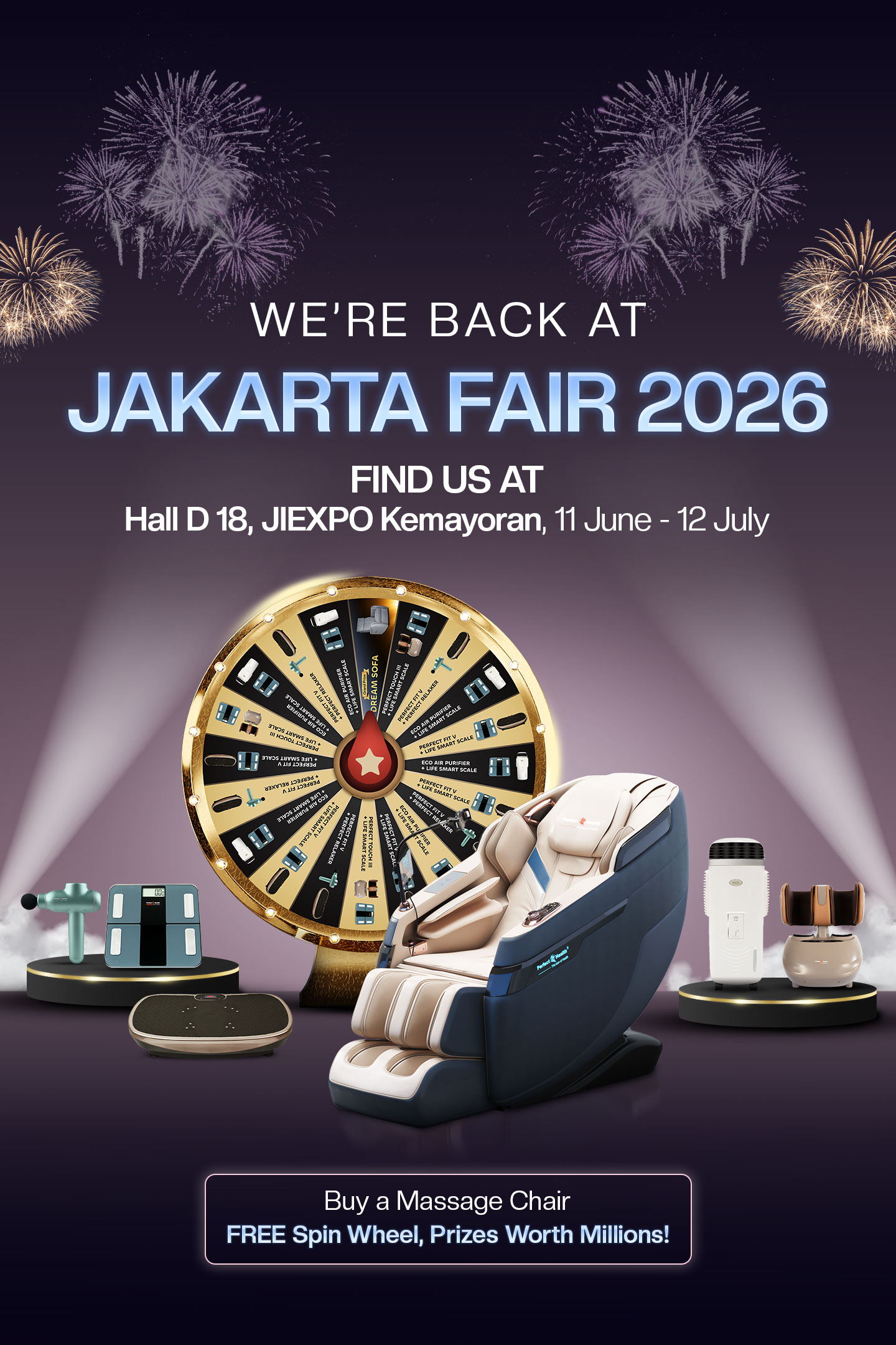 Promo Perfect Health di PRJ 2026